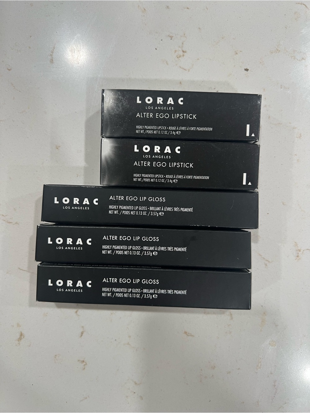 LORAC Alter Ego Lipstick & Lip Gloss Set in Pink Shades - Picture 2 of 2